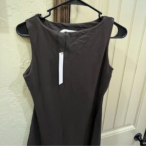 Susana Monaco NWT MIDI dress Java (grey-ish) color size S